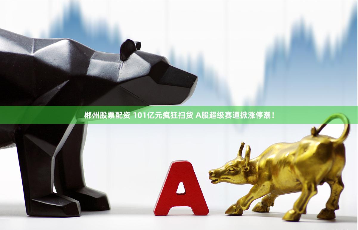 郴州股票配资 101亿元疯狂扫货 A股超级赛道掀涨停潮！
